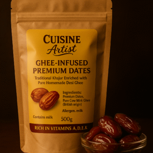 Ghee-Infused Premium Medjool Dates – 500g