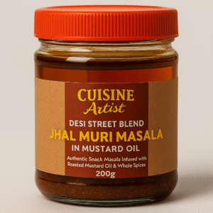 Desi Street Blend – Jhal Muri Masala in Mustard Oil (200g)