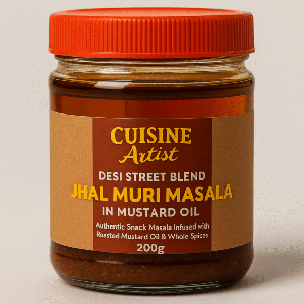 Desi Street Blend – Jhal Muri Masala in Mustard Oil (200g)